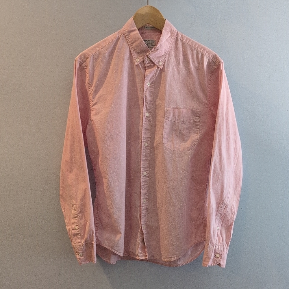 J. Crew Men's Medium Slim Untucked Stretch Long Sleeve Button Down Style #AM367J - Picture 3 of 16